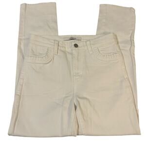 J. Brand White, Boot Cut Jeans- 26